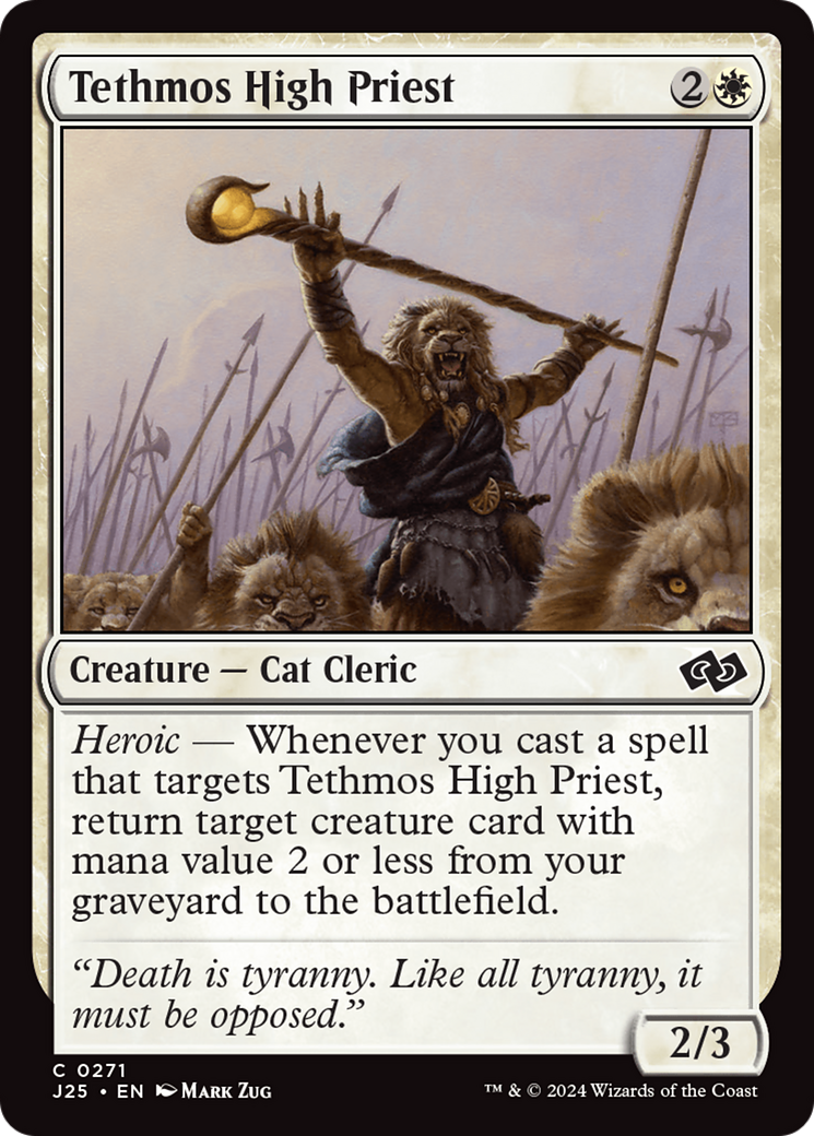 Tethmos High Priest [Foundations Jumpstart] | Boutique FDB TCG