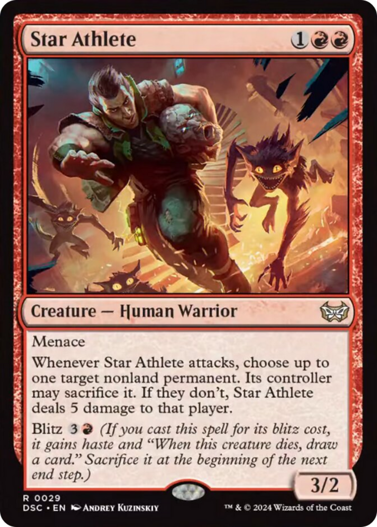 Star Athlete [Duskmourn: House of Horror Commander] | Boutique FDB TCG