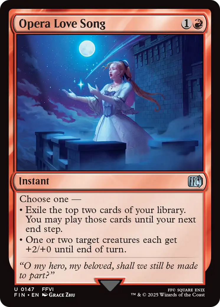 Opera Love Song [FINAL FANTASY] | Boutique FDB TCG