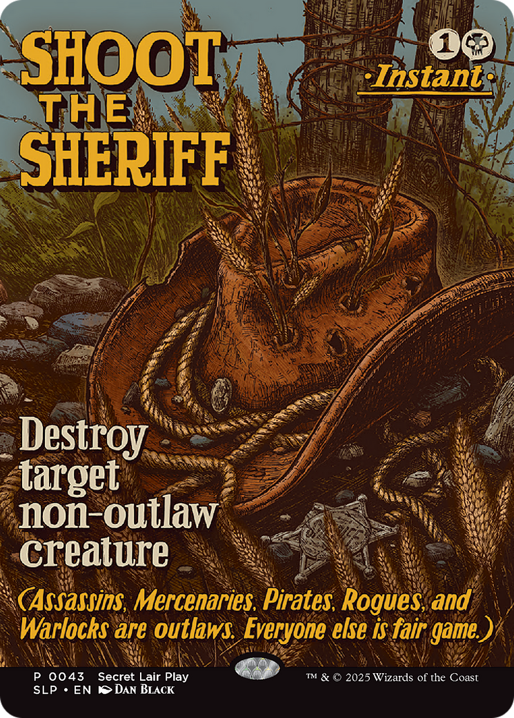 Shoot the Sheriff [Secret Lair Showdown] | Boutique FDB TCG