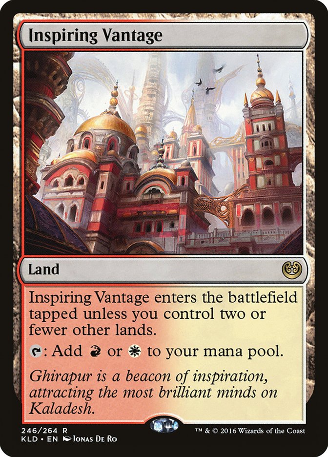 Inspiring Vantage [Kaladesh] | Boutique FDB TCG