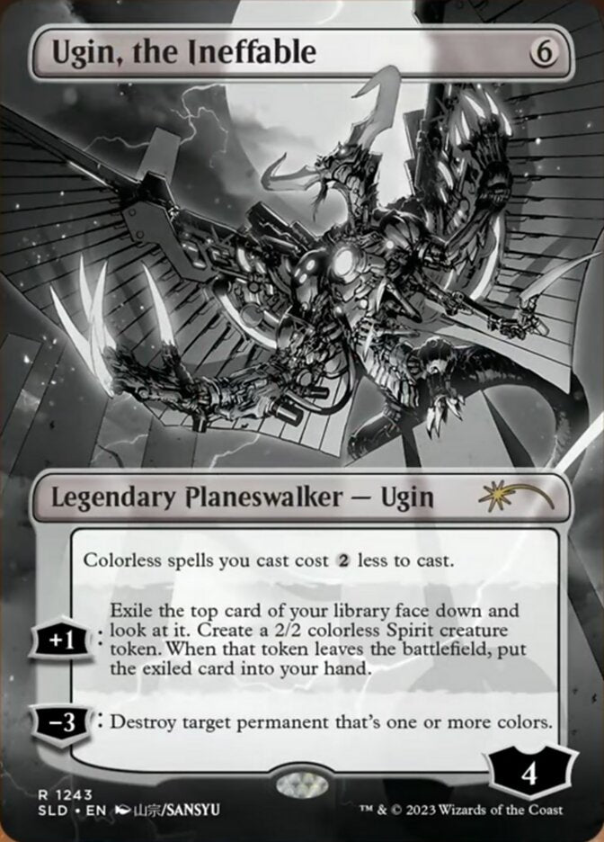 Ugin, the Ineffable (Borderless) [Secret Lair Drop Series] | Boutique FDB TCG