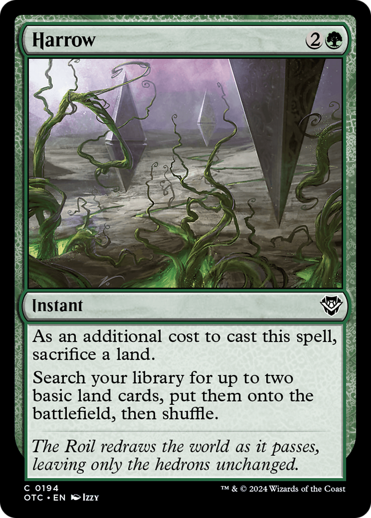 Harrow [Outlaws of Thunder Junction Commander] | Boutique FDB TCG