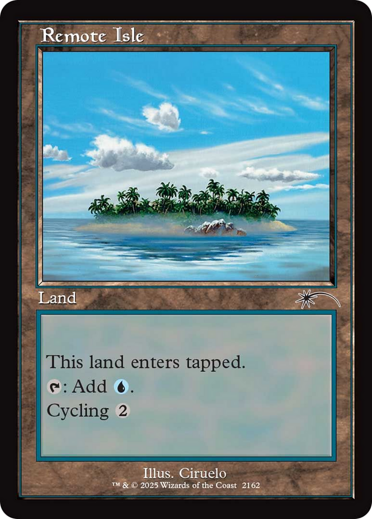 Remote Isle (Retro Frame) [Secret Lair Drop Series] | Boutique FDB TCG