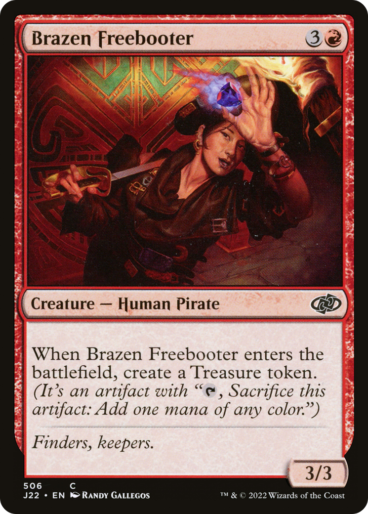 Brazen Freebooter [Jumpstart 2022] | Boutique FDB TCG
