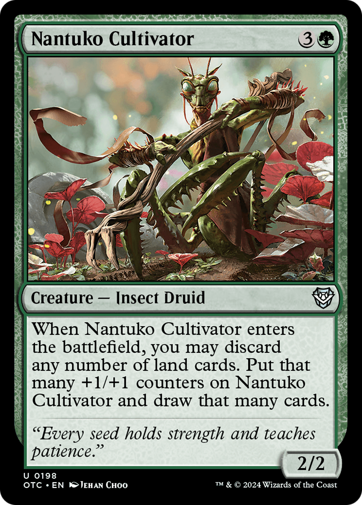 Nantuko Cultivator [Outlaws of Thunder Junction Commander] | Boutique FDB TCG