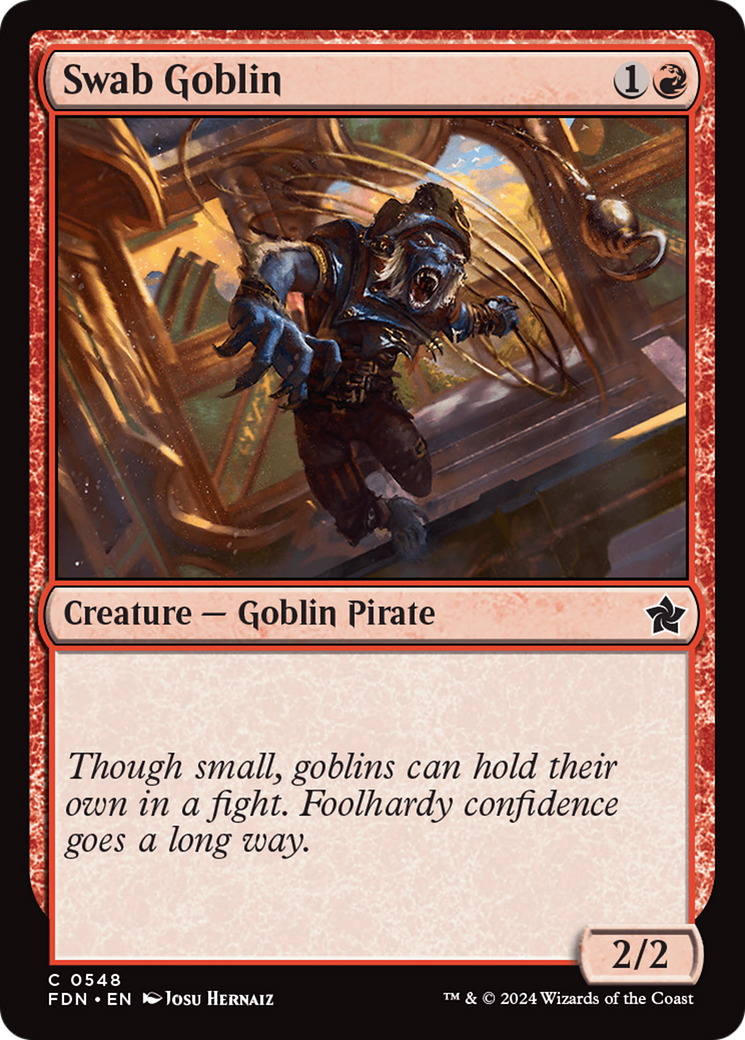 Swab Goblin [Foundations] | Boutique FDB TCG