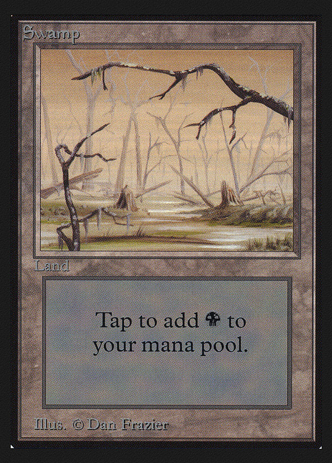 Swamp (Orange Sky) [International Collectors' Edition] | Boutique FDB TCG