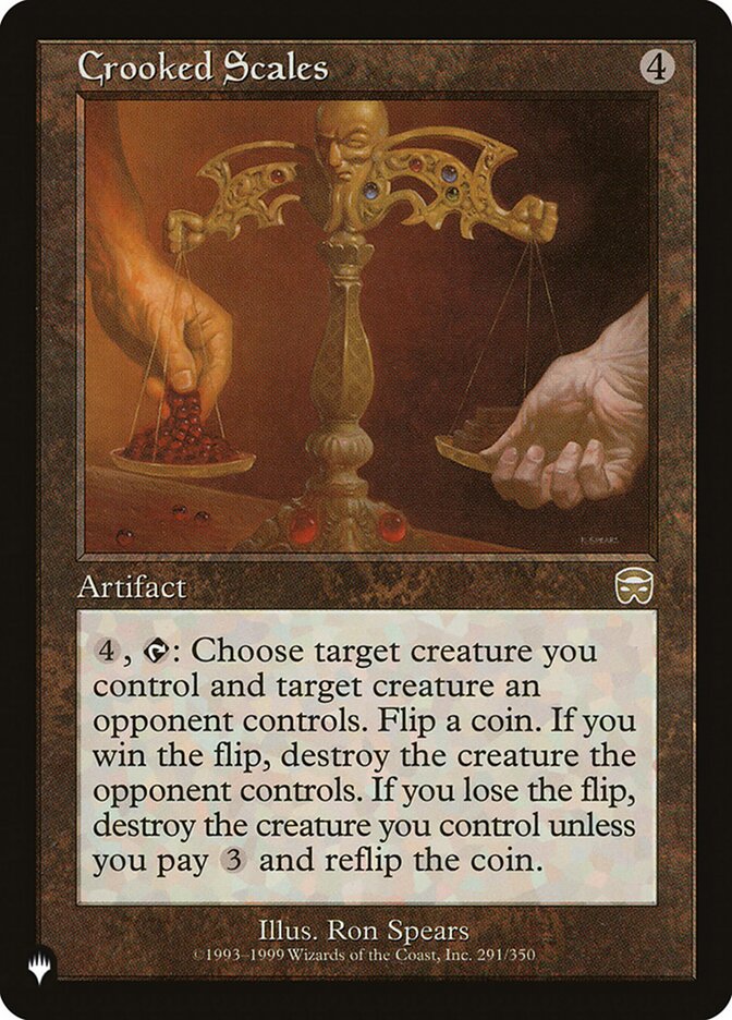 Crooked Scales [Secret Lair: Heads I Win, Tails You Lose] | Boutique FDB TCG