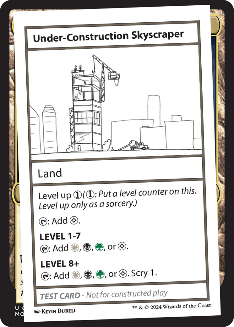 Under-Construction Skyscraper [Mystery Booster 2 Playtest Cards] | Boutique FDB TCG