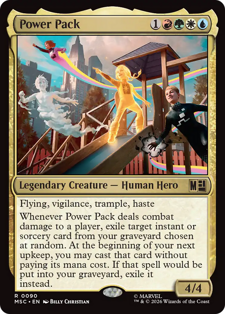 Power Pack (Surge Foil) [Marvel Super Heroes Commander] | Boutique FDB TCG