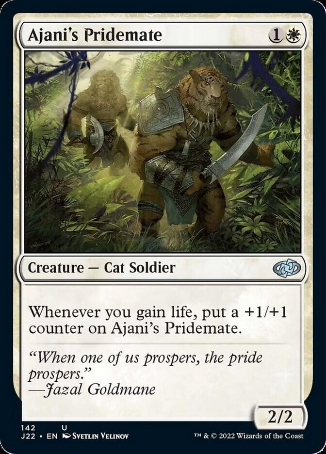 Ajani's Pridemate [Jumpstart 2022] | Boutique FDB TCG