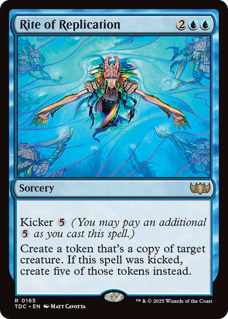 Rite of Replication [Tarkir: Dragonstorm Commander] | Boutique FDB TCG