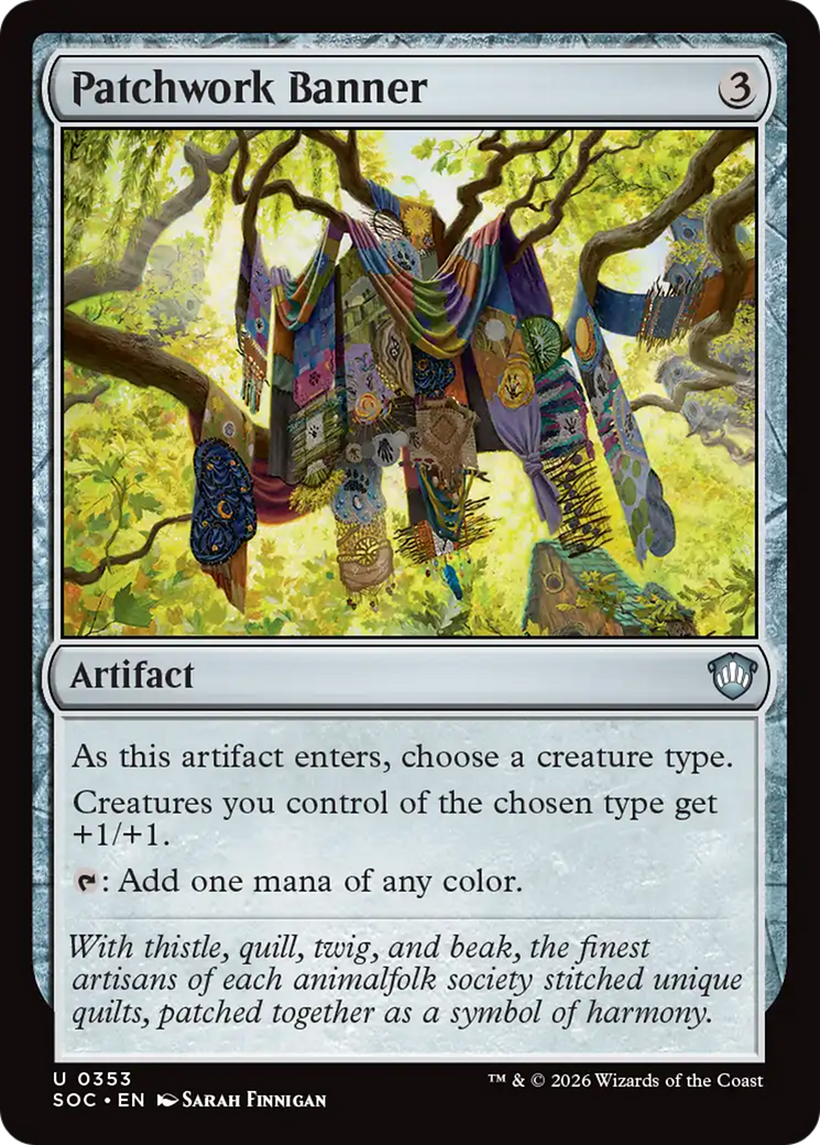 Patchwork Banner [Secrets of Strixhaven Commander] | Boutique FDB TCG
