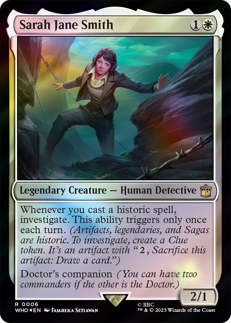 Sarah Jane Smith [Doctor Who] | Boutique FDB TCG