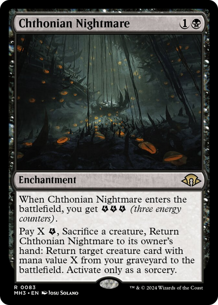 Chthonian Nightmare [Modern Horizons 3] | Boutique FDB TCG