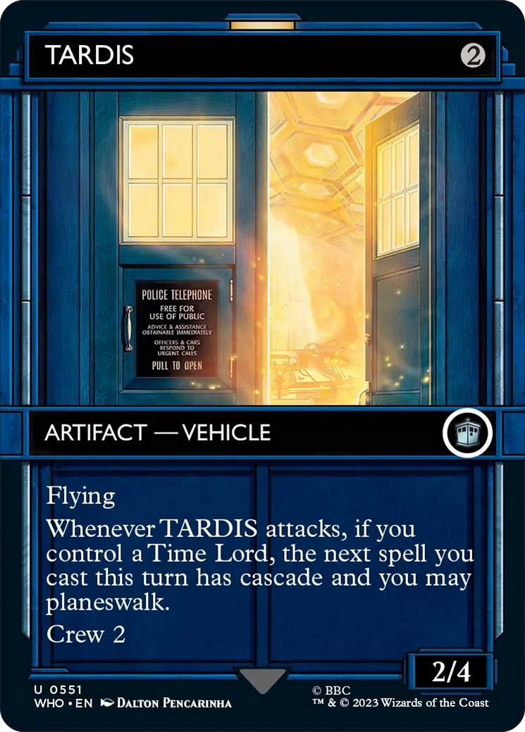 TARDIS (Showcase) [Doctor Who] | Boutique FDB TCG