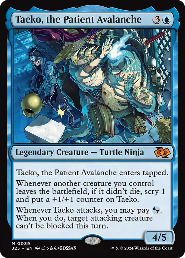 Taeko, the Patient Avalanche (Anime) [Foundations Jumpstart] | Boutique FDB TCG