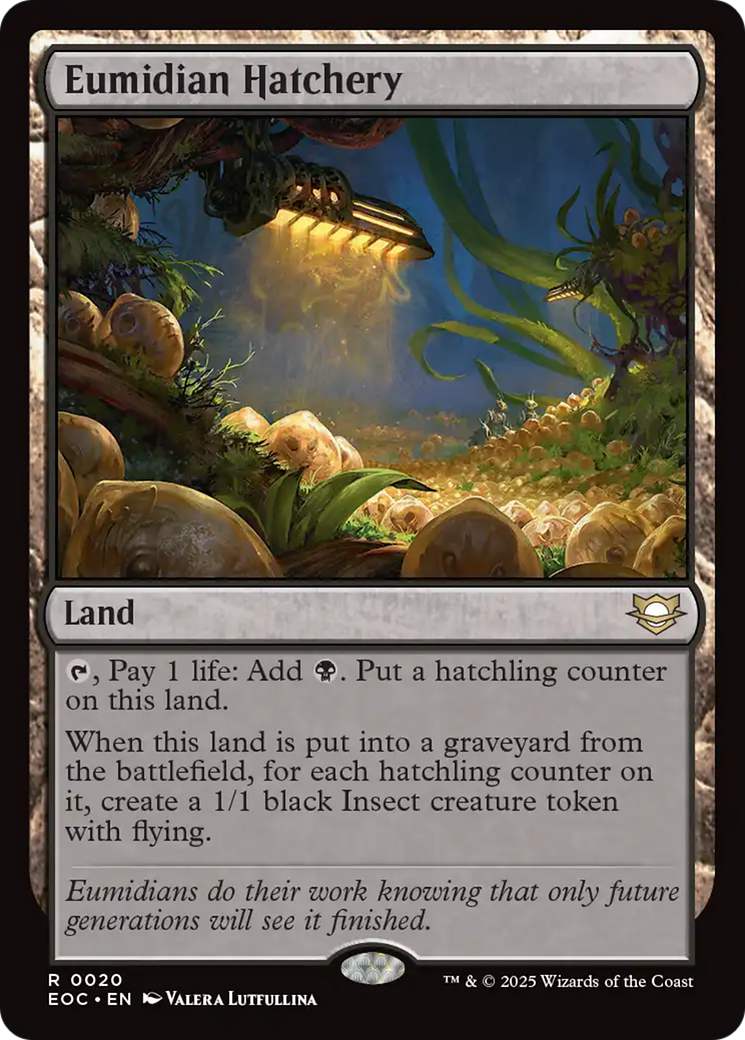 Eumidian Hatchery [Edge of Eternities Commander] | Boutique FDB TCG