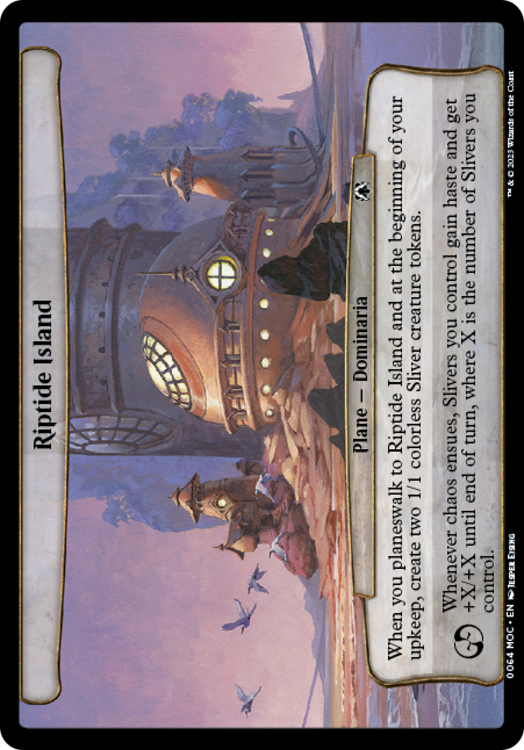 Riptide Island [March of the Machine Commander] | Boutique FDB TCG