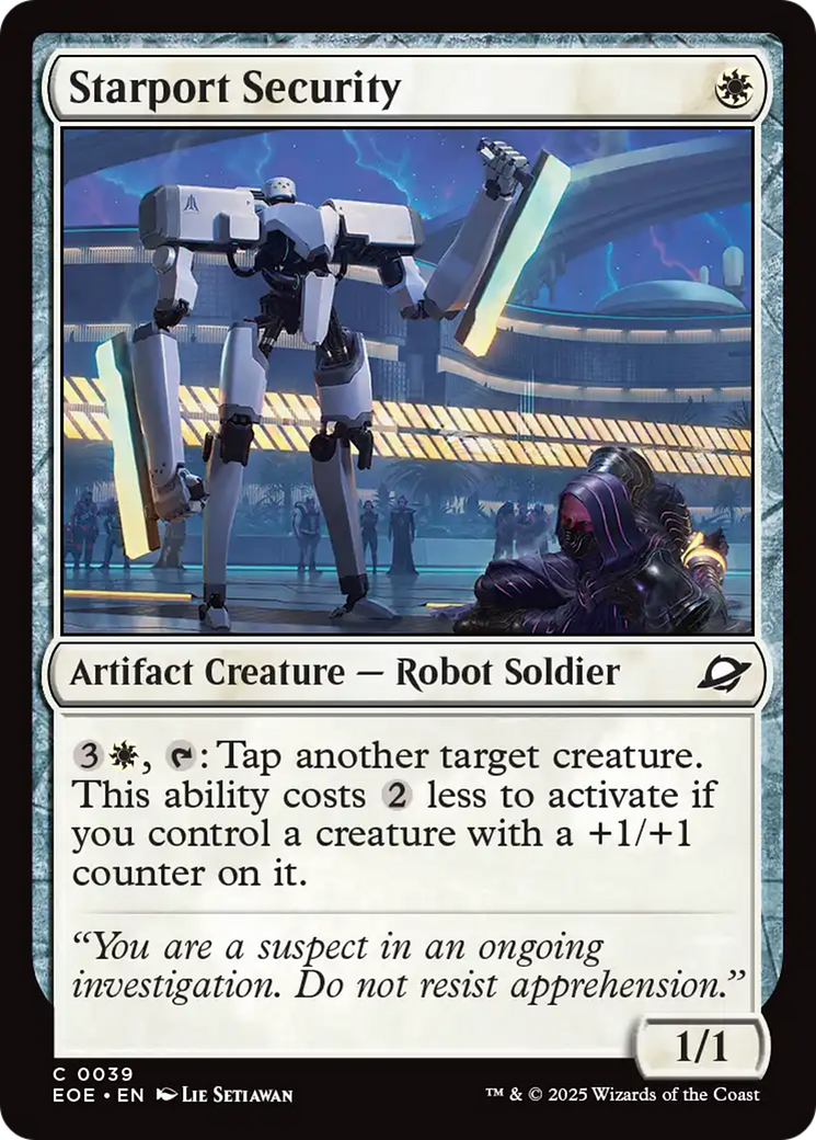 Starport Security [Edge of Eternities] | Boutique FDB TCG