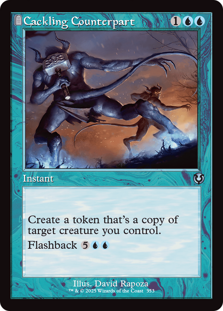 Cackling Counterpart (Retro Frame) [Innistrad Remastered] | Boutique FDB TCG