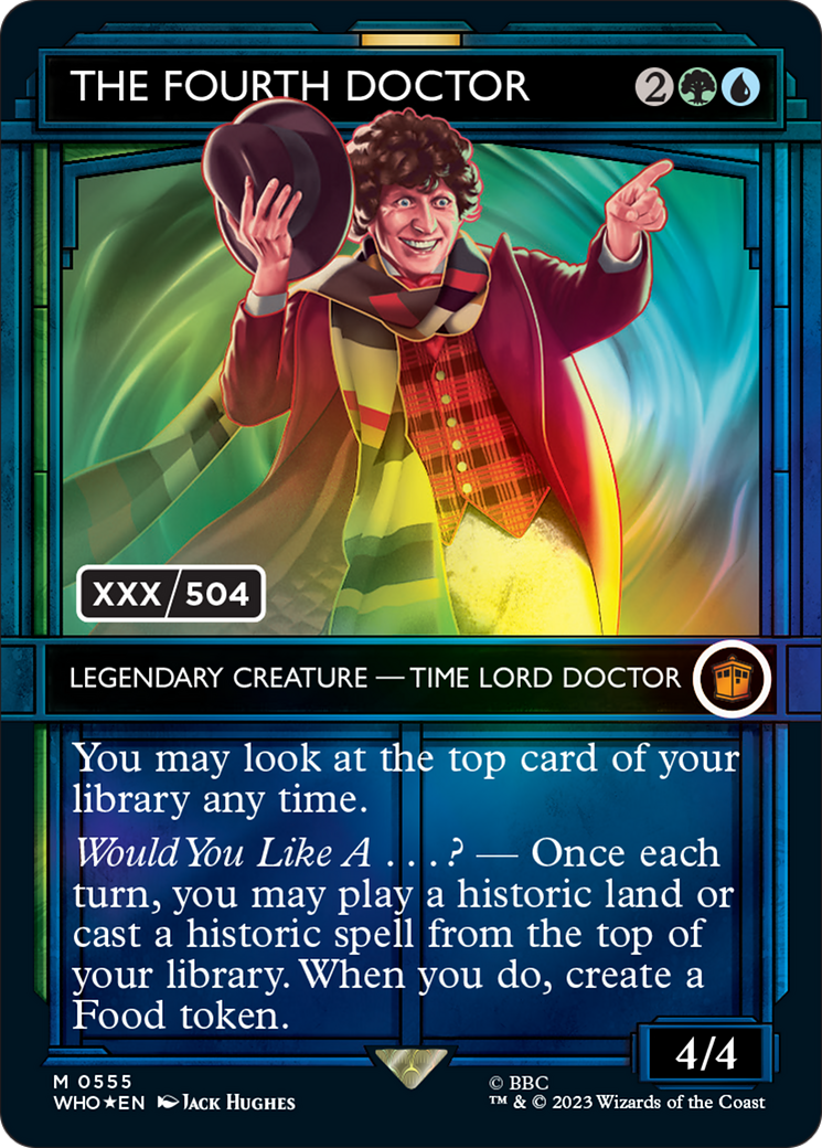 The Fourth Doctor (Serialized) [Doctor Who] | Boutique FDB TCG