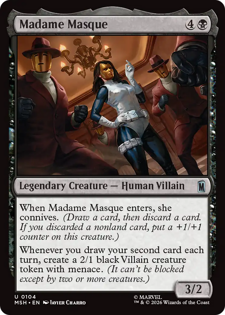 Madame Masque [Marvel Super Heroes] | Boutique FDB TCG