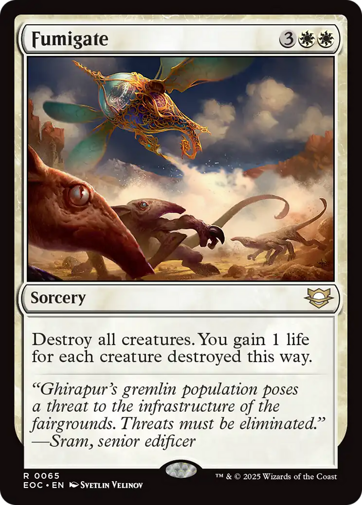 Fumigate [Edge of Eternities Commander] | Boutique FDB TCG