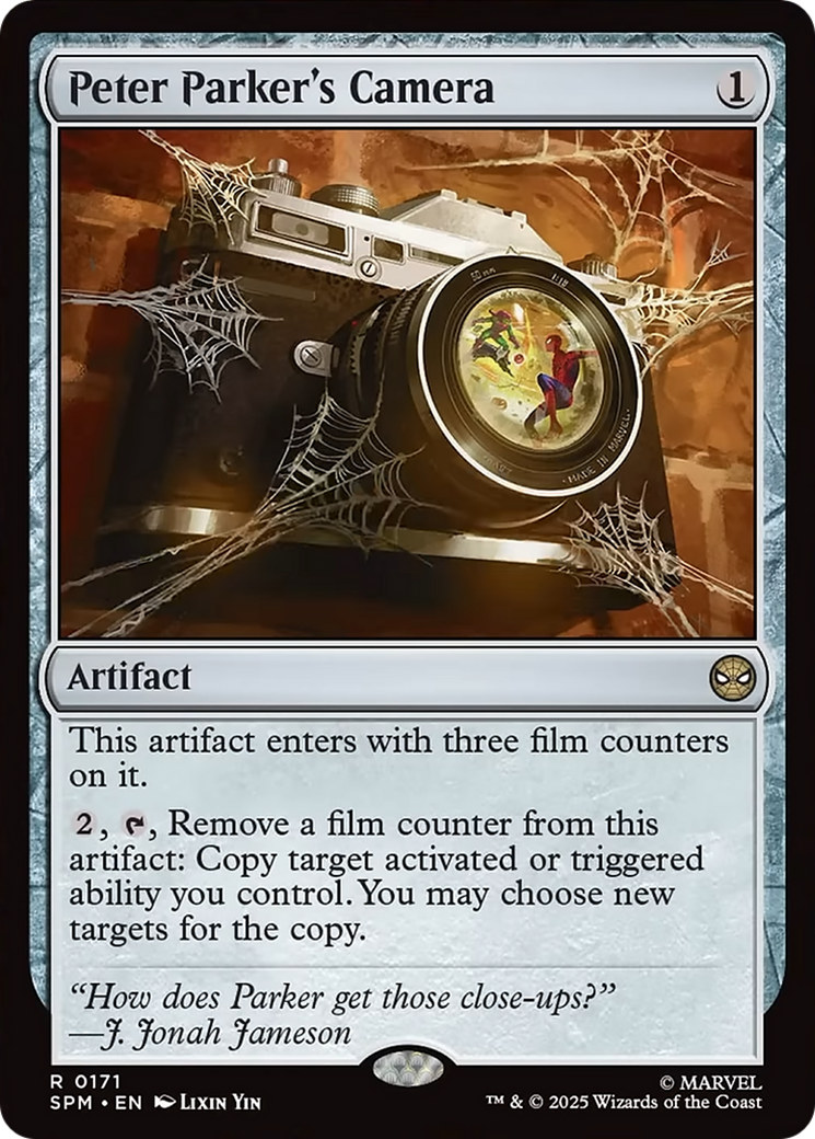 Peter Parker's Camera [Marvel's Spider-Man] | Boutique FDB TCG