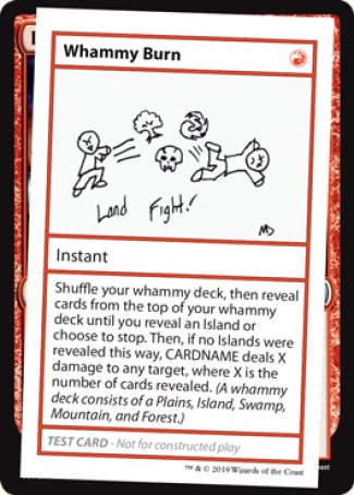 Whammy Burn (2021 Edition) [Mystery Booster Playtest Cards] | Boutique FDB TCG