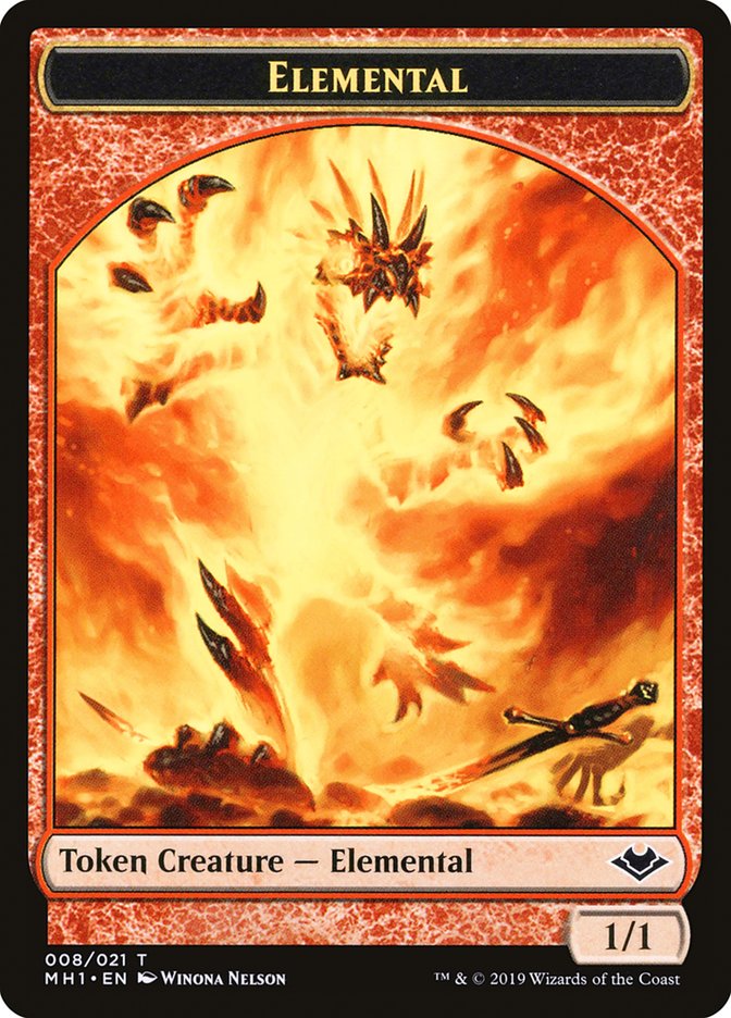 Elemental Token (008/021) [Modern Horizons Tokens] | Boutique FDB TCG