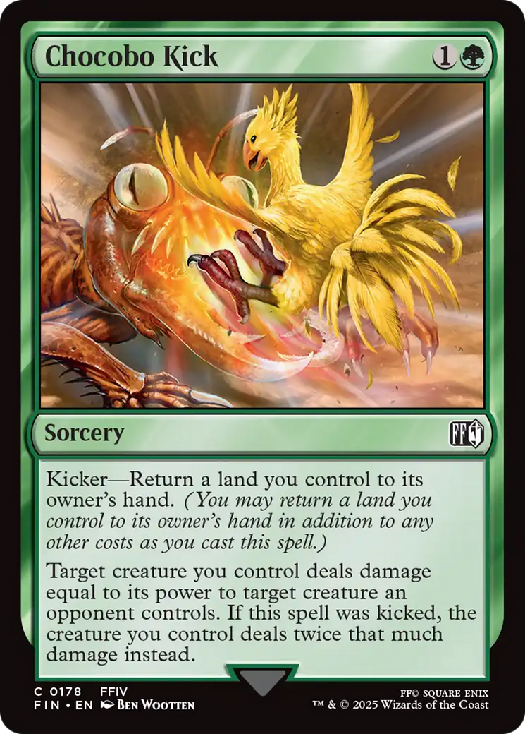 Chocobo Kick [FINAL FANTASY] | Boutique FDB TCG
