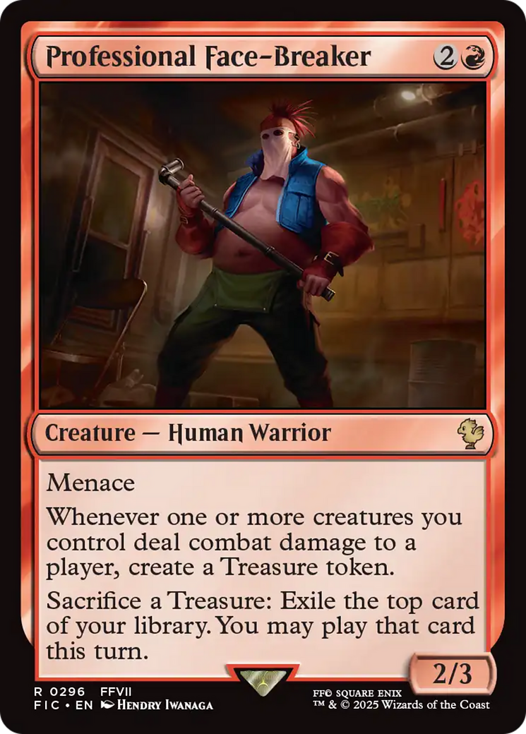 Professional Face-Breaker [FINAL FANTASY Commander] | Boutique FDB TCG