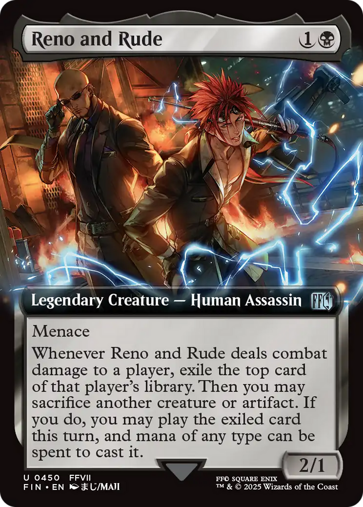 Reno and Rude (Extended Art) [FINAL FANTASY] | Boutique FDB TCG