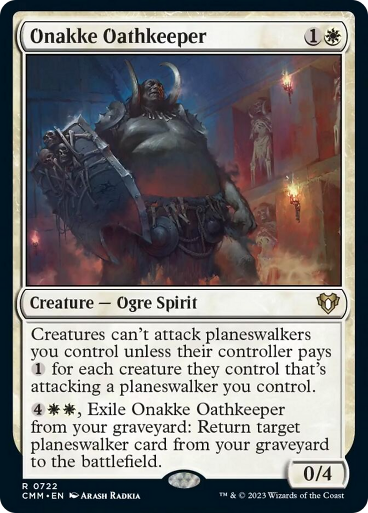 Onakke Oathkeeper [Commander Masters] | Boutique FDB TCG