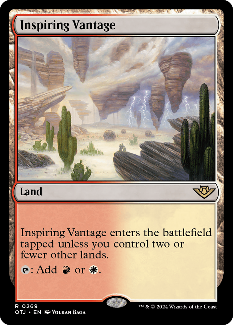 Inspiring Vantage [Outlaws of Thunder Junction] | Boutique FDB TCG