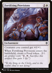 Fortifying Provisions [The List] | Boutique FDB TCG