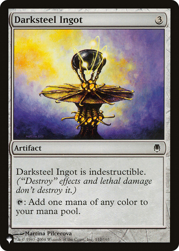 Darksteel Ingot [The List Reprints] | Boutique FDB TCG