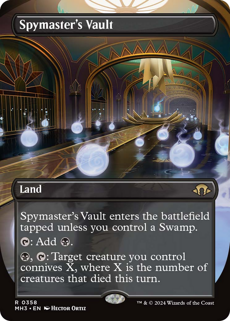 Spymaster's Vault (Borderless) [Modern Horizons 3] | Boutique FDB TCG