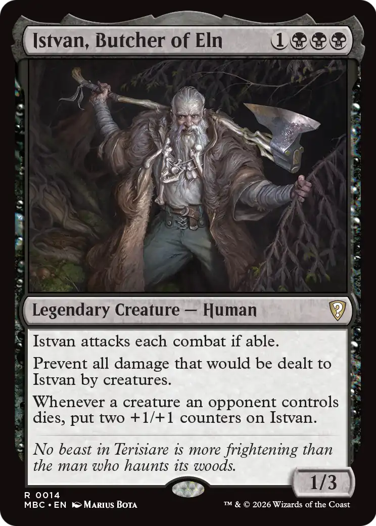 Istvan, Butcher of Eln [Mystery Booster: Commander Edition] | Boutique FDB TCG