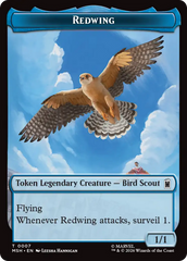 Redwing // Zabu Double-Sided Token [Marvel Super Heroes Tokens] | Boutique FDB TCG