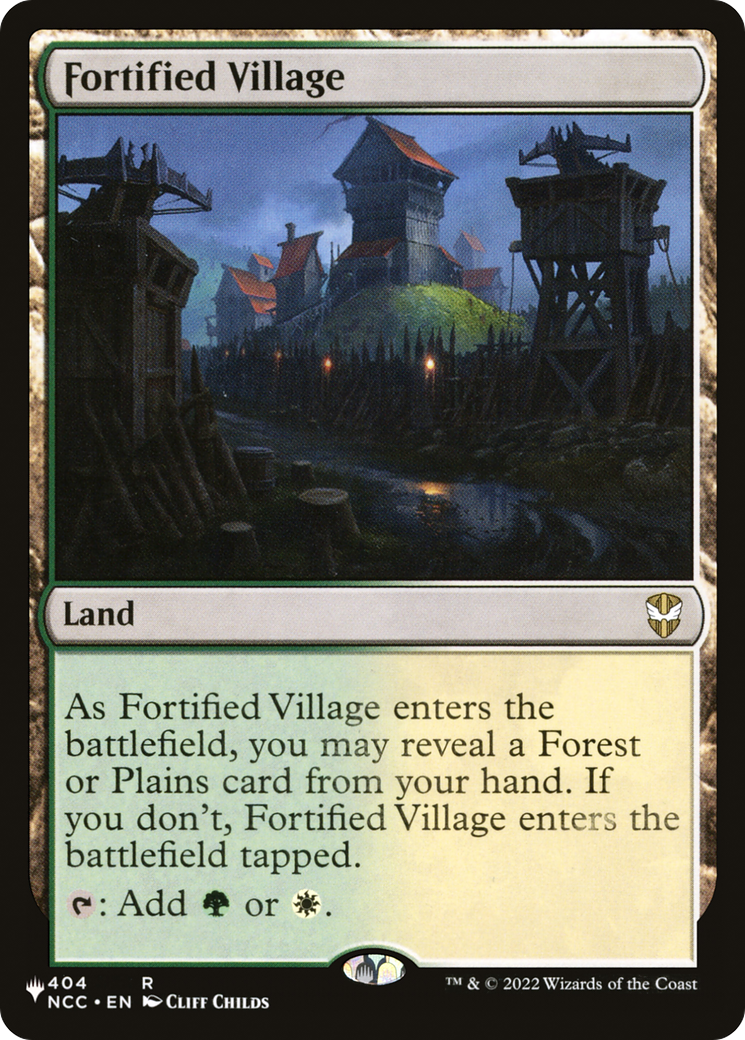 Fortified Village [The List] | Boutique FDB TCG
