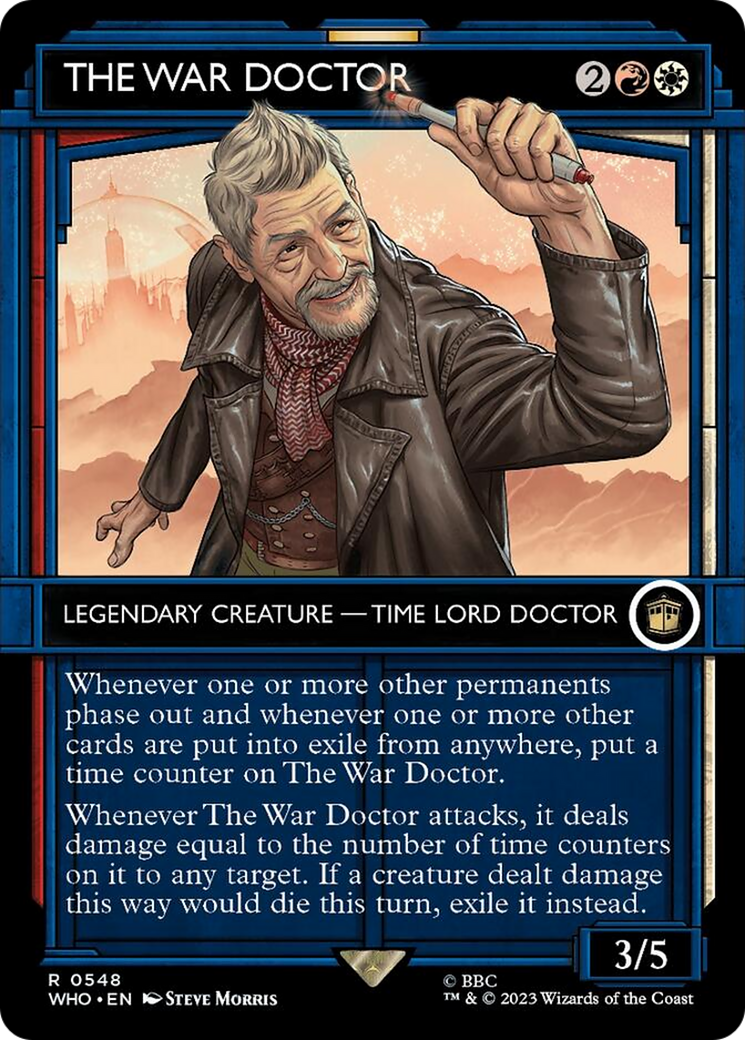 The War Doctor (Showcase) [Doctor Who] | Boutique FDB TCG