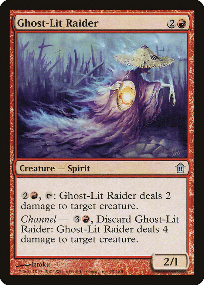 Ghost-Lit Raider [Saviors of Kamigawa] | Boutique FDB TCG