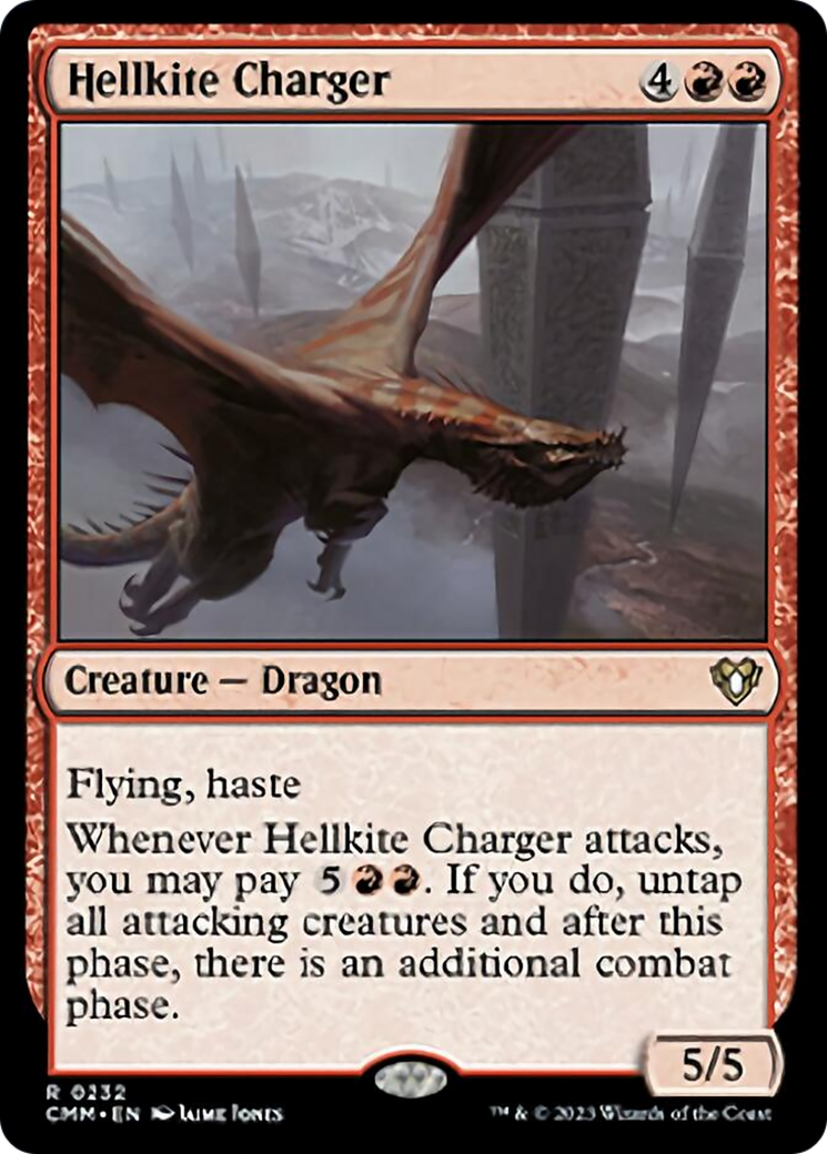 Hellkite Charger [Commander Masters] | Boutique FDB TCG