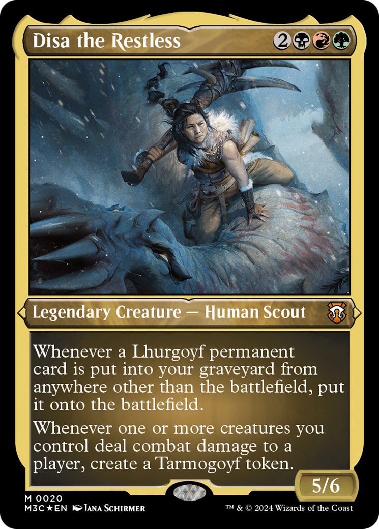 Disa the Restless (Foil Etched) [Modern Horizons 3 Commander] | Boutique FDB TCG