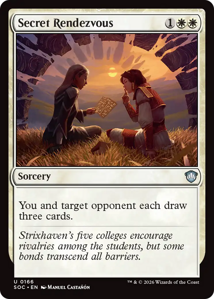 Secret Rendezvous [Secrets of Strixhaven Commander] | Boutique FDB TCG