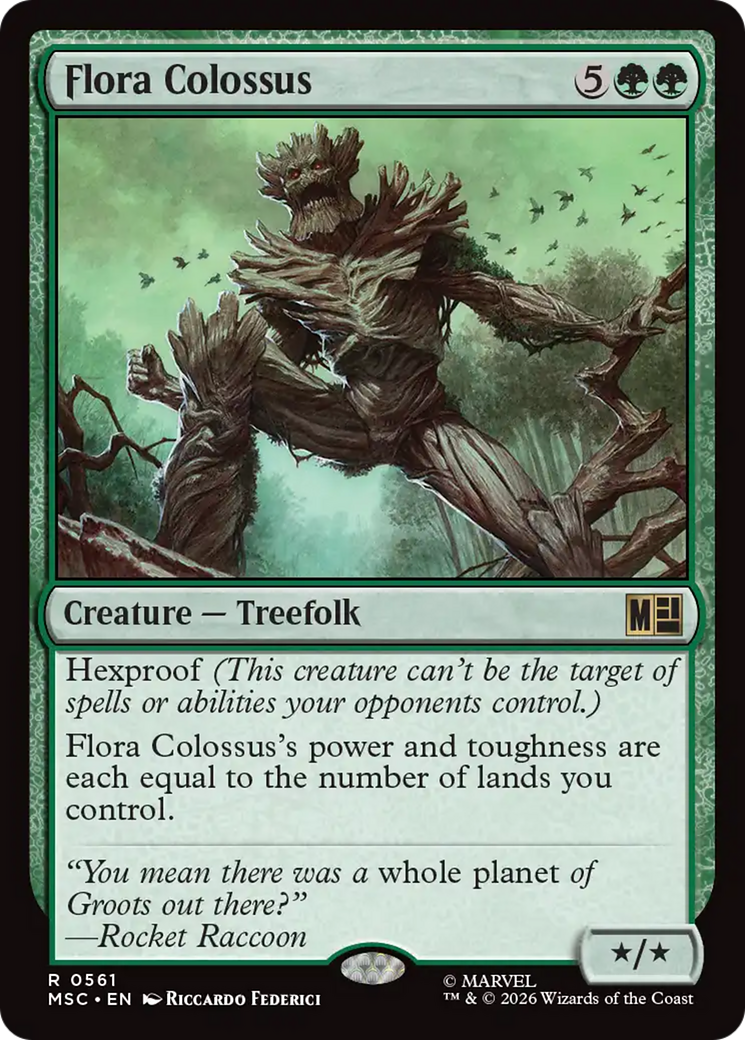Flora Colossus [Marvel Super Heroes Commander] | Boutique FDB TCG