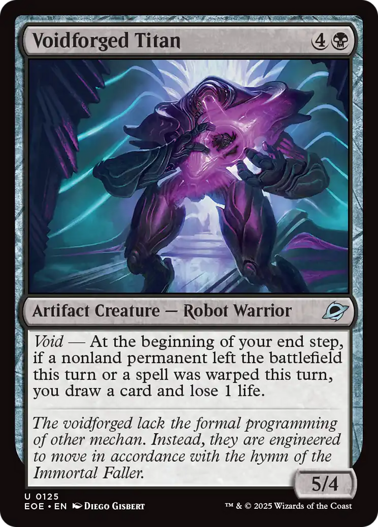Voidforged Titan [Edge of Eternities] | Boutique FDB TCG